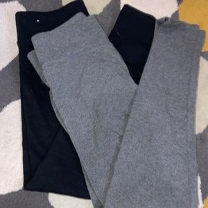 Grey&Black leggings